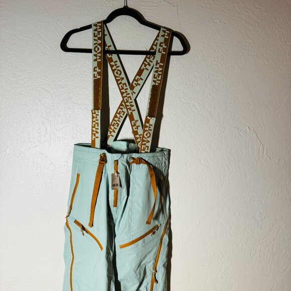 FREE People Zephyr Mint Combo Ski Shell Pants Size S/M NEW WITH TAG - Picture 7 of 14